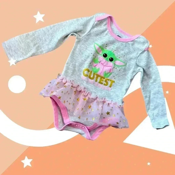 24m Star Wars “Cutest in the Galaxy”, great condition, bundle dsct - Picture 2 of 6